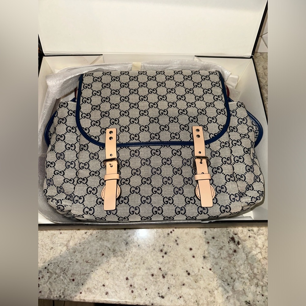 Gucci GG Canvas Baby Changing Bag